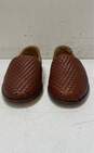 Nisolo Alejandro Woven Brown Leather Loafer Casual Shoes Men's Size 8 image number 3