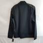 INC International Concepts Men's Full Zip Leather Padded Jacket Black Size L image number 2