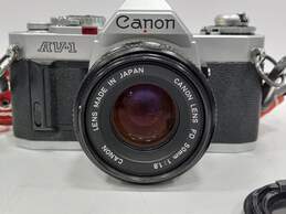 Canon AV-1 Vintage Film Camera w/ Accessories alternative image