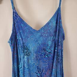 Tropical Tantrum Women's Blue Dress SZ M NWT alternative image