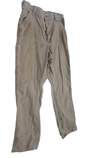 Carhartt Mens Brown Flat Front Straight Leg Cargo Work Pants Size 38 X 32 image number 2
