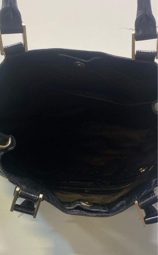 Cole Haan Black Leather Tote Bag image number 4
