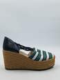 Authentic Chloé Green Lace-Up Espadrilles W 9 image number 1