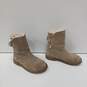 Birkenstock Shearling Style Leather Slip On Boots Size 5 image number 4