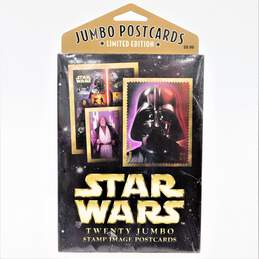Star Wars Twenty Jumbo Stamp Image Postcards Sealed