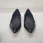 Via Spiga Women's Black Patent Leather Pointed Toe Flats Size 7.5 image number 2