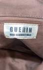 Guerin Beverly Hills Brown Leather Suede Shoulder Hobo Tote Bag image number 6