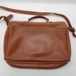 1970s Vintage Coach Leatherware Camel Brown Crossbody Messenger Bag alternative image
