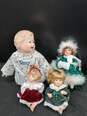 9PC Assorted Porcelain Doll Bundle image number 3