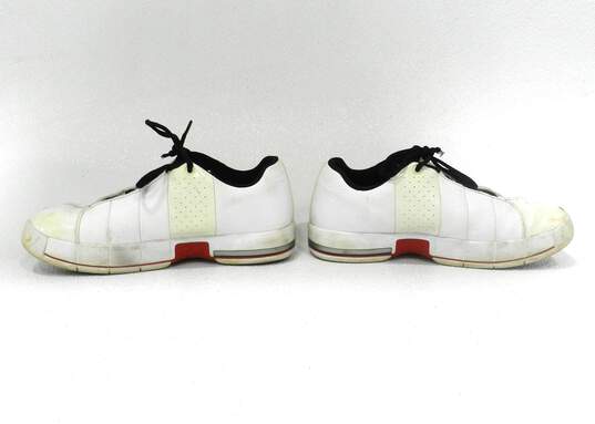 Jordan Team Elite 2 Low White Varsity Red Men's Shoe Size 9 image number 6