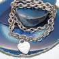 Tiffany & Co. Sterling Silver 'Return To' Large Link Chain Necklace - 67.8g image number 2