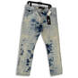 Rocawear Tie Dye Pattern Blue Jeans Size 36/30 image number 1