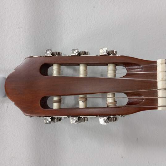 Beige Six-String Acoustic Guitar image number 3