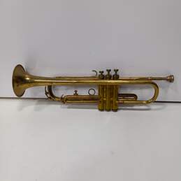 Vintage Sterling Brass Trumpet in Hard Case alternative image