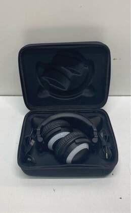 Brookstone AR102A4BKA Over Ear Wireless Headphone - Black with Case