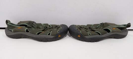 Keen Unisex Green Hiking Sandals Size 10 image number 3