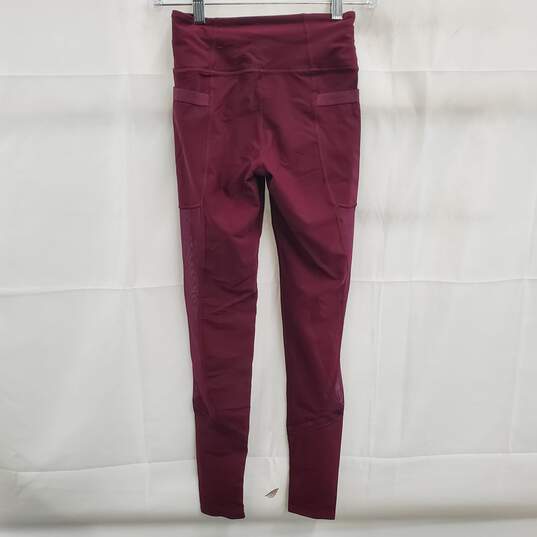 Buy the Victoria Sport Women's Burgundy Total Knockout Tight