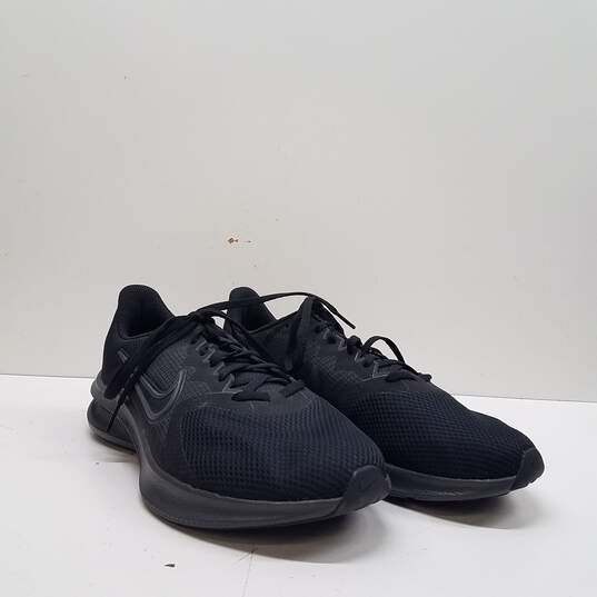 Nike Downshifter 11 Extra Wide Black Smoke Grey Athletic Shoes Men's Size 10 image number 3