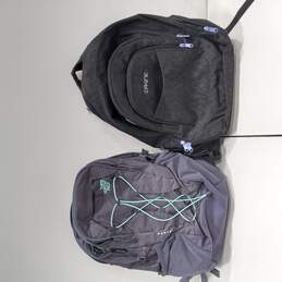 2pc Bundle The North Face Borealis and Dakine Backpacks