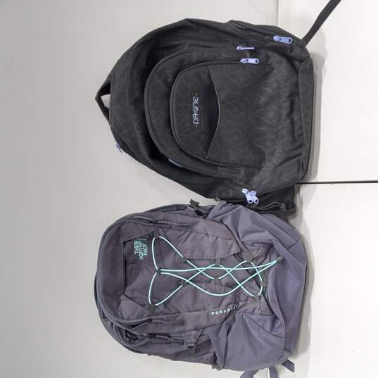 2pc Bundle The North Face Borealis and Dakine Backpacks image number 1