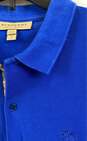 Burberry Blue Polo Shirt - Size Small image number 6