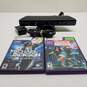 Xbox 360 Kinect Sensor w/2 Games [Untested] image number 1