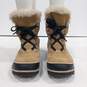 Sorel Women's Tivoli II Black and Brown Winter Boots Size 8 image number 4