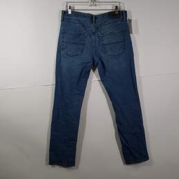 Mens Regular Fit 5-Pockets Design Denim Straight Leg Jeans Size 32/32 alternative image