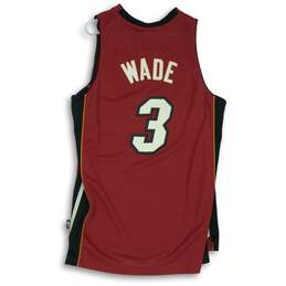 NBA Reebok Mens Red Black Heat Jersey #3 Wade Size L alternative image