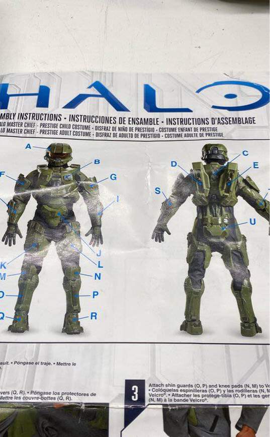 Halo Costume Youth Size Large/Medium-SOLD AS IS image number 8