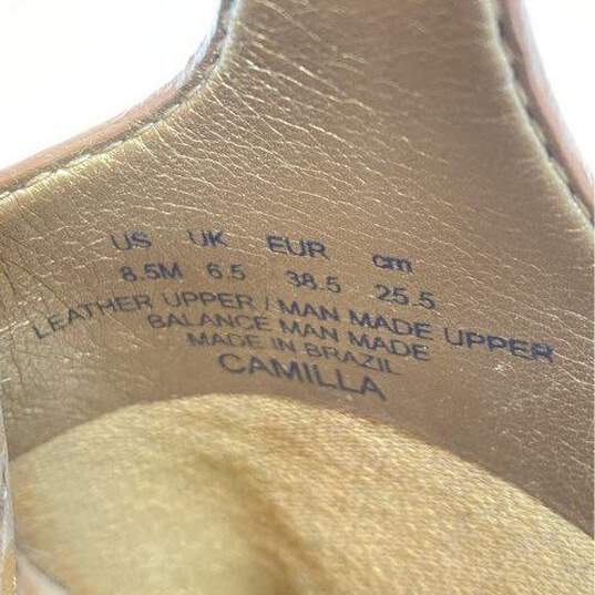 Sam Edelman Camilla Tan Wedge Heel Women 8.5 image number 7