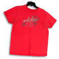 Womens Red Graphic Crew Neck Short Sleeve Pullover T-Shirt Size X-Large image number 1