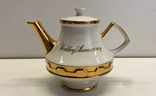 Vintage Gibsons Staffordshire England 25th Anniversary Coffee /Teapot image number 4