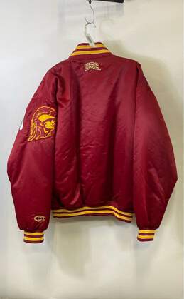 Colosseum Mens Red USC Trojans Collage NCAA Football Jacket Size XL alternative image