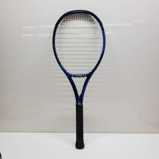 Yonex Ezone Isometric Blue Tennis Racquet 26in 4 1/8,  45-60 lbs. image number 1