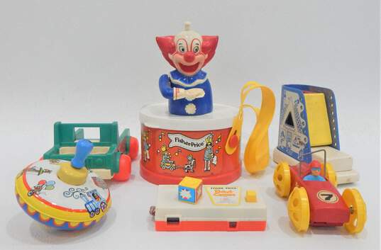 Various Vntg Fisher Price Playskool & More  Toys Lot image number 1