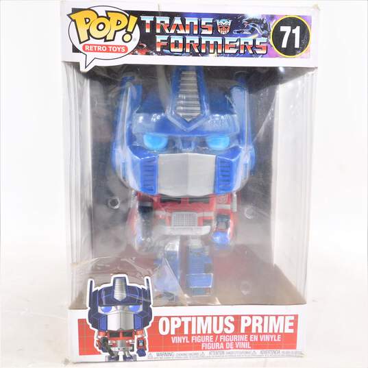 Funko Pop Vinyl #71 Big 10in Transformers Optimus Prime Walmart Exclusive Figure image number 3