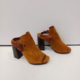 Frye Cognac Karissa Braid Shield Sandals Women's Size 9.5M alternative image