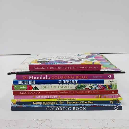 Bundle of 12 Assorted Coloring Books image number 3