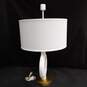 Pacific Coast Lighting - Athena Open Circle Modern Table Lamp - White image number 7