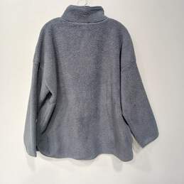 Madewell Men's Blue Fleece Pullover Sweater Jacket Size XL NWT alternative image