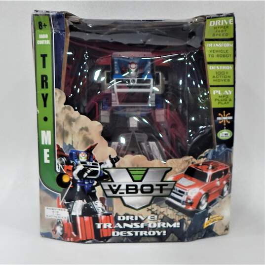 Sealed Johnny Lightning V-Bot RC Transform Robot Car image number 1