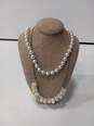Bundle Assorted Faux Pearl Costume Jewelry image number 4