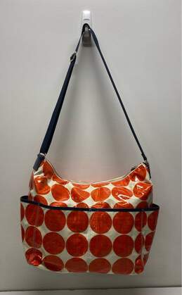 Kate Spade Orange Polka Dot Diaper Shoulder Tote Bag alternative image