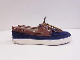 Polo Ralph Lauren Canvas Boat Shoes Navy 9 alternative image