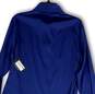 NWT Womens Blue Collared Long Sleeve Regular Fit Button-Up Shirt Size Large image number 4