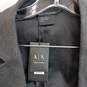 Armani Exchange cotton knit dark gray suit jacket men's L tags image number 3
