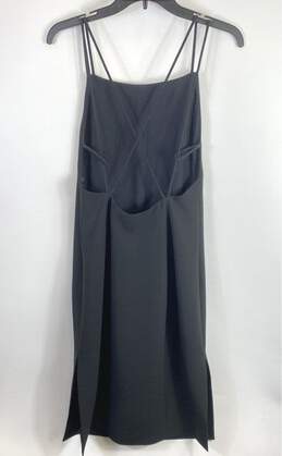 Rag & Bone Women Black Strap Slit Dress Sz 2 alternative image