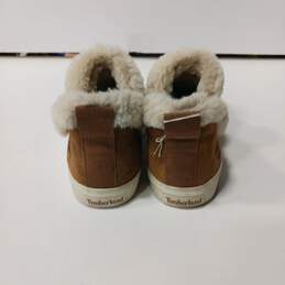 Timberland Women's Brown Faux Fur Shoes Size 9 alternative image