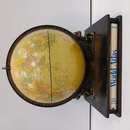 Vintage Cram's Imperial 12" Globe w/ Stand